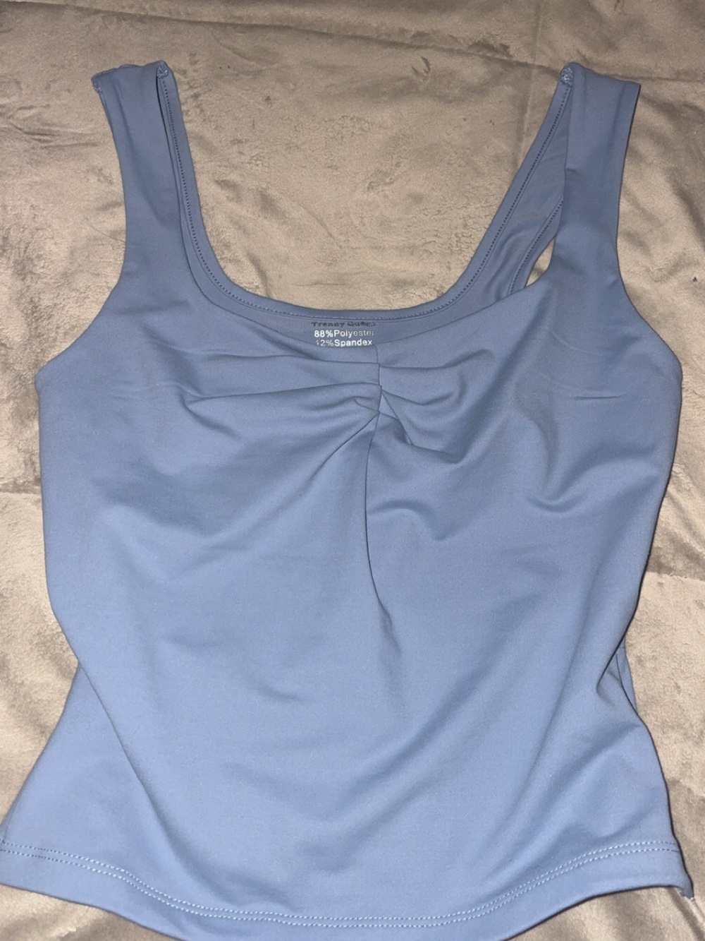 Amazon Women's Light Blue Tank Top